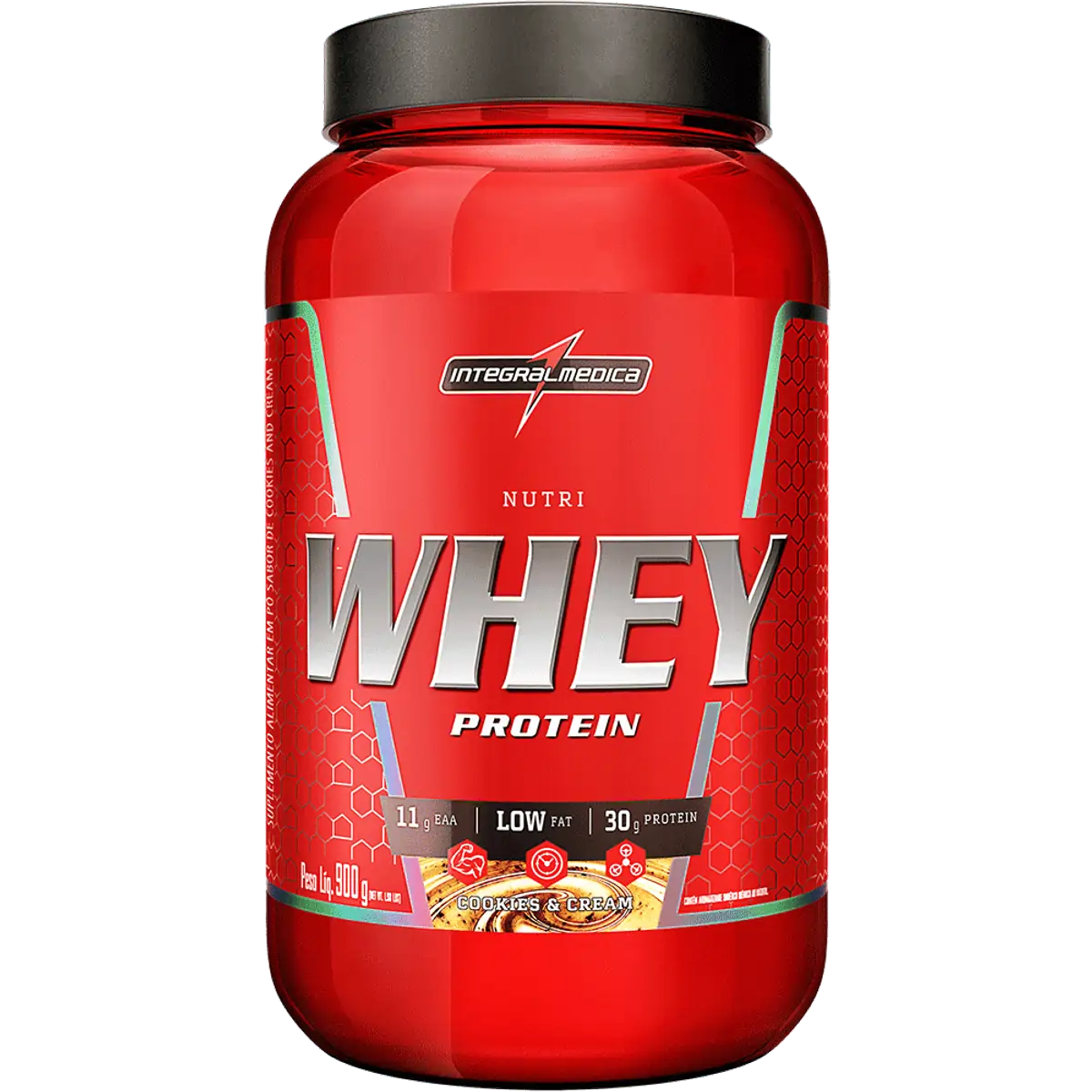 Nutriwhey Protein Integralmedica 900gr Cookies Pote