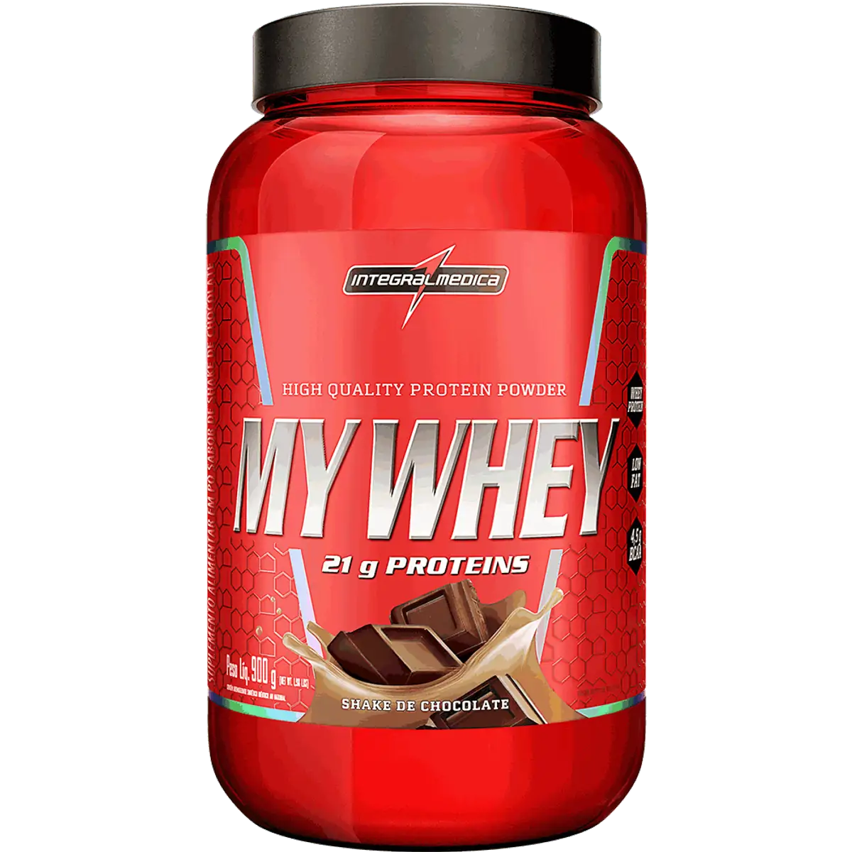 My Whey Pó Pote Shake de Chocolate Integralmédica
