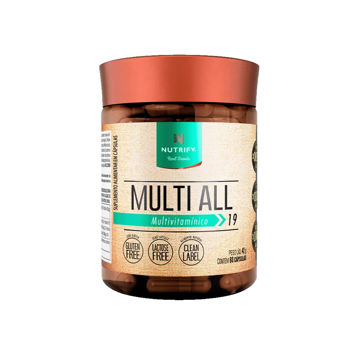 Multi All Multivitaminico 60cap Nutrfy 42g