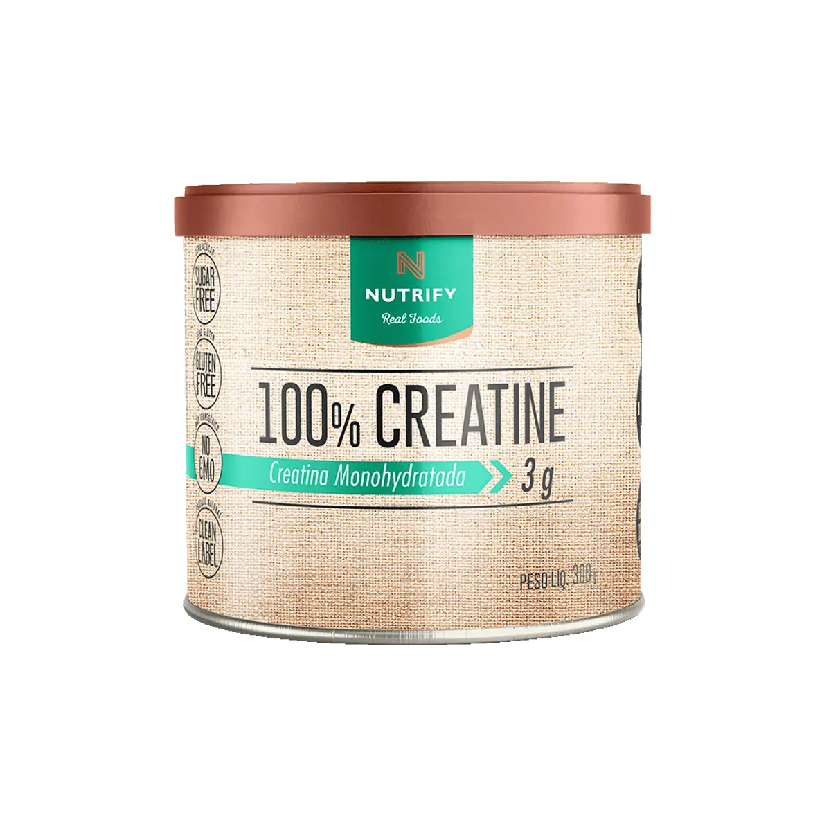 Creatine 100% Creatina Monohidratada 300g Nutrify