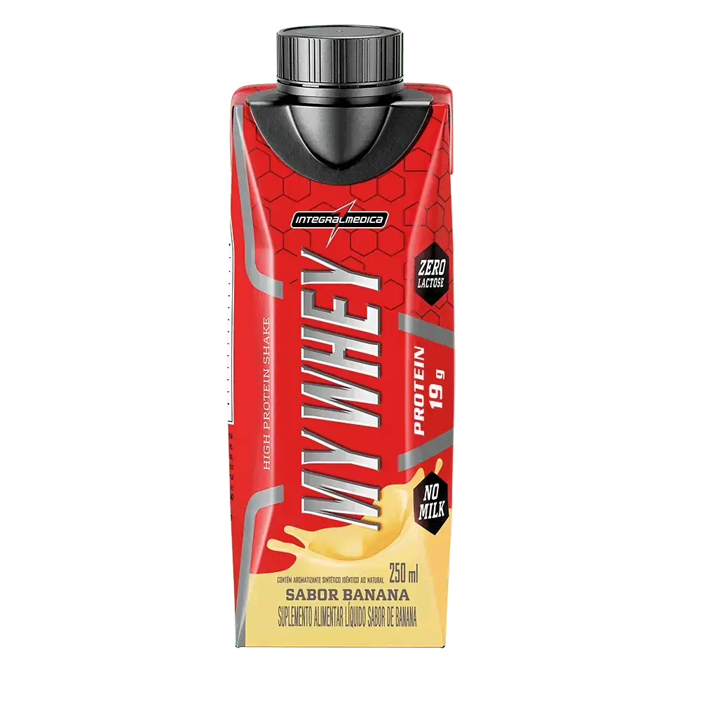 Bebida My Whey Banana Integralmedica 250ml
