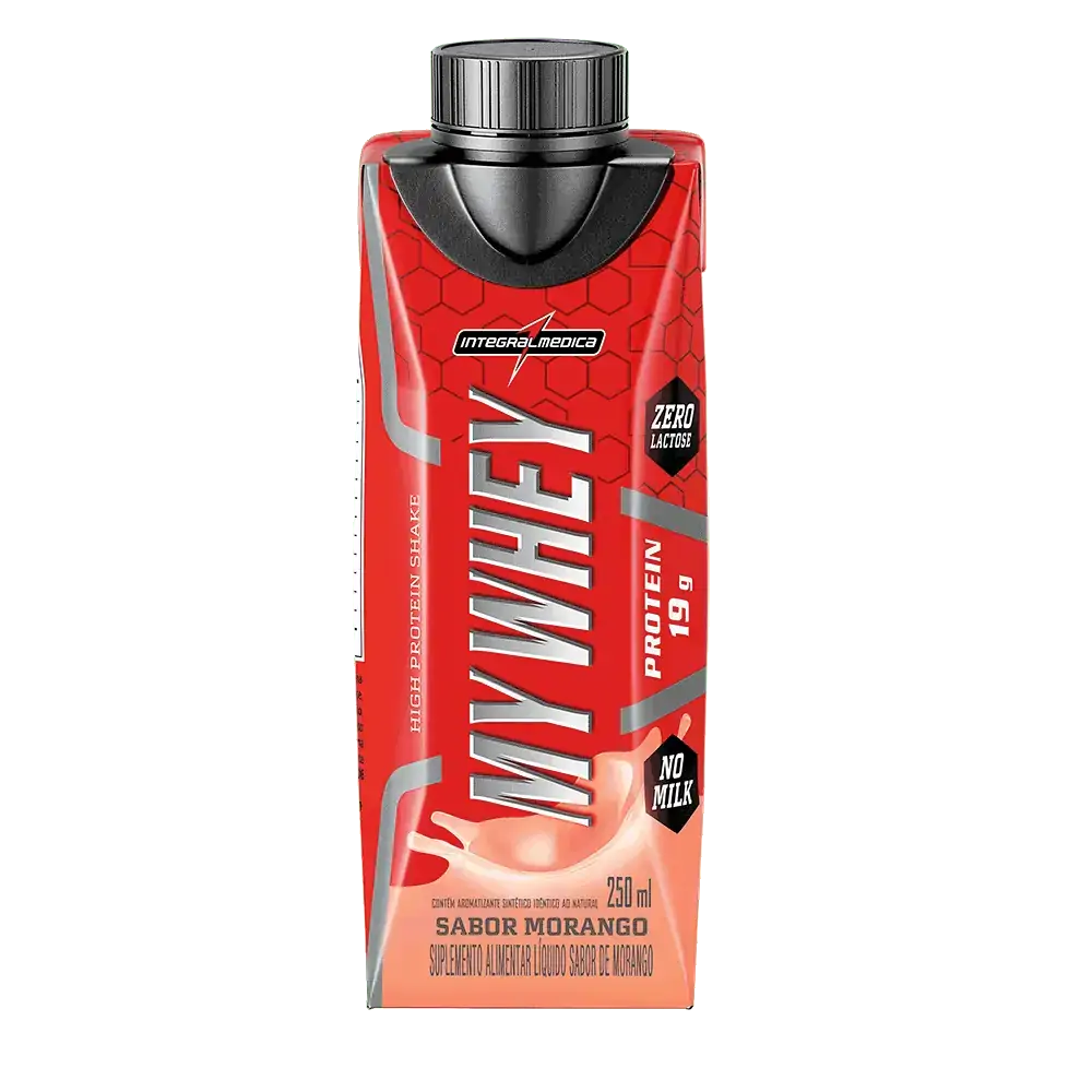 Bebida My Whey Morango Integralmedica 250ml