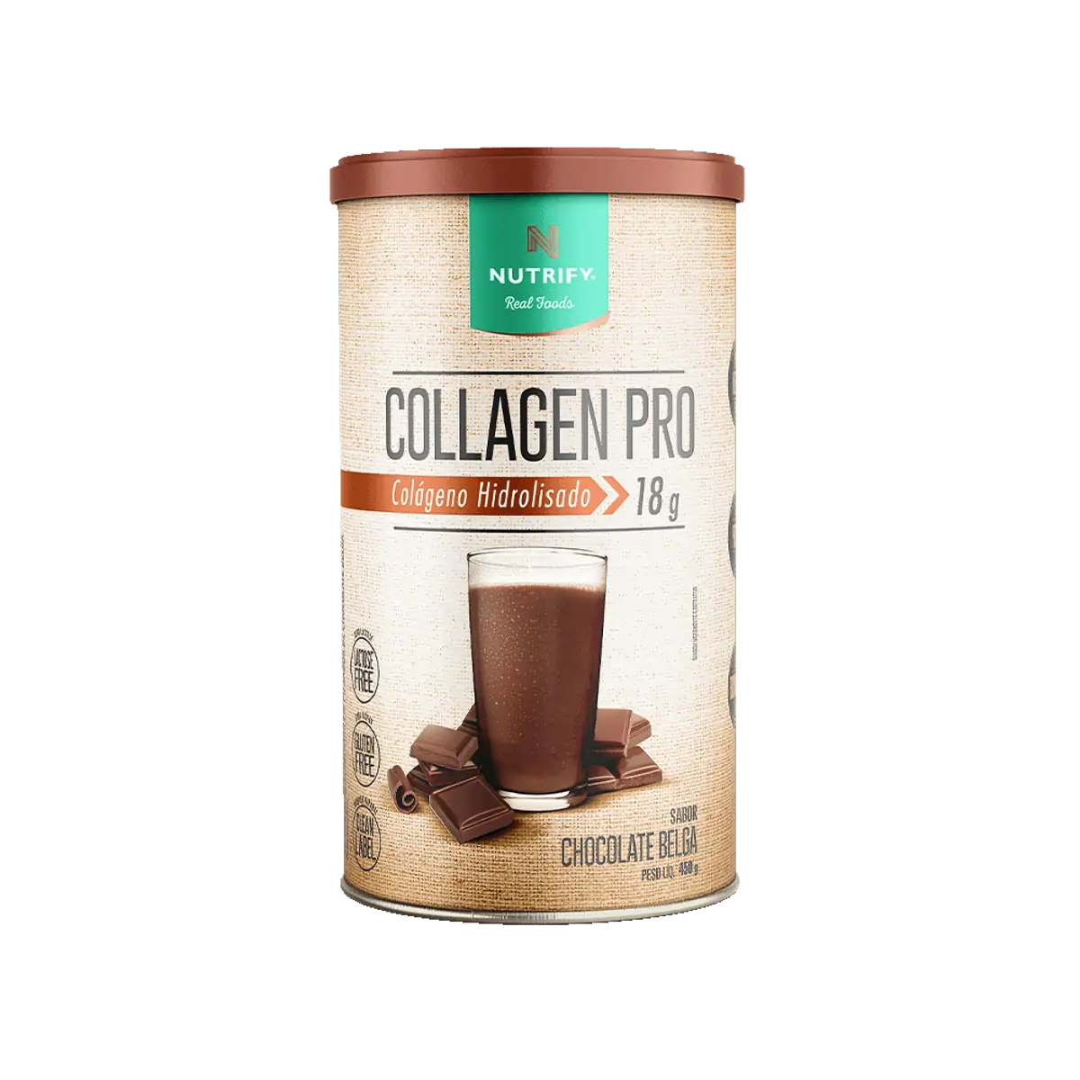 Collagen Pro Baunilha Nutrify 450g