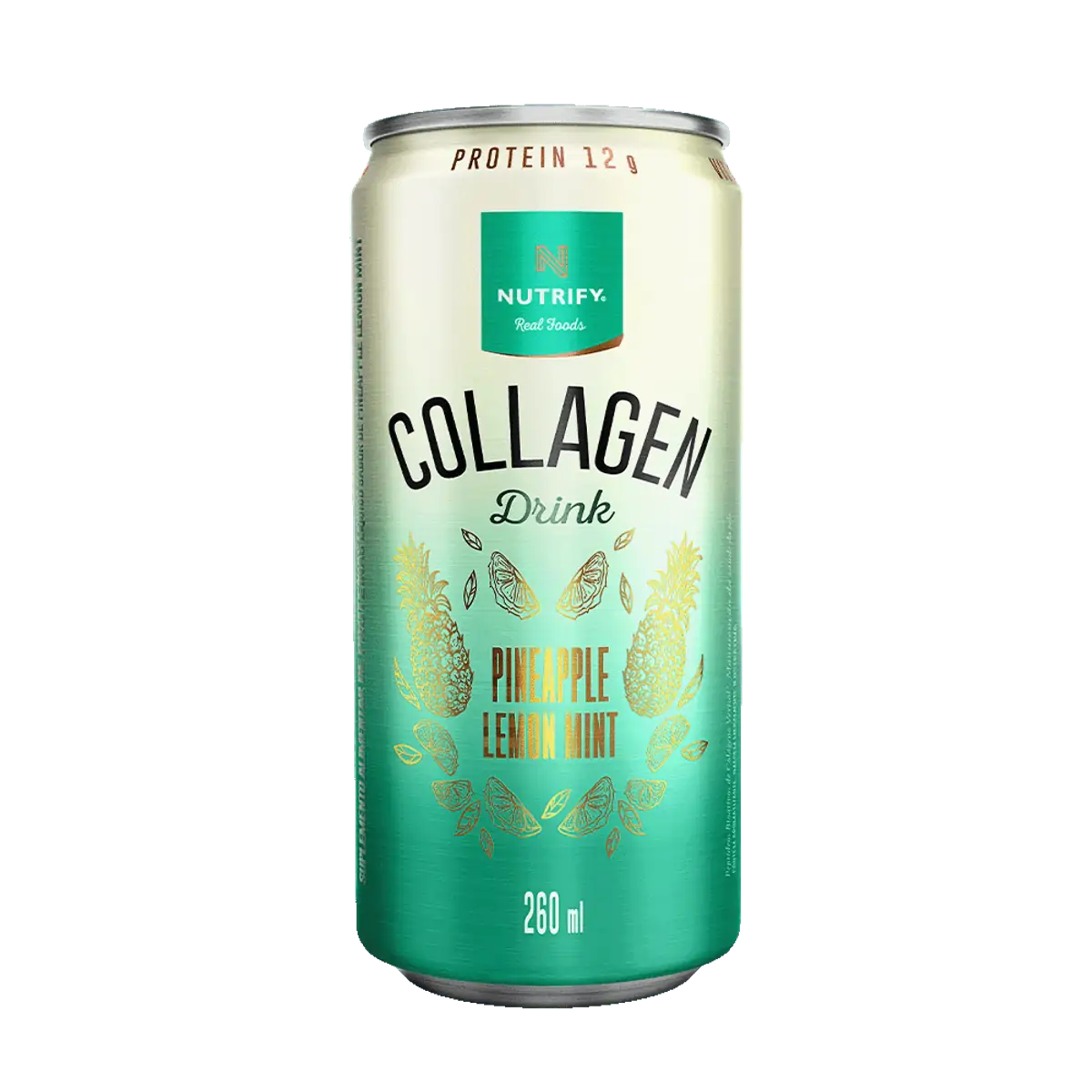 Pineapple - 269 ml Pineapple Lemon Mint Pack com 6 unidades