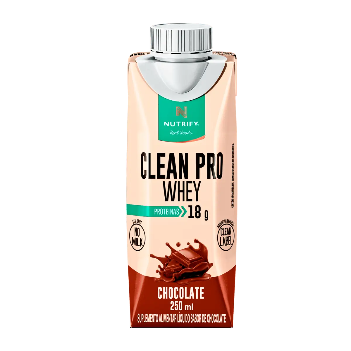 CleanPro Whey Líquido Chocolate 250ml Nutrify