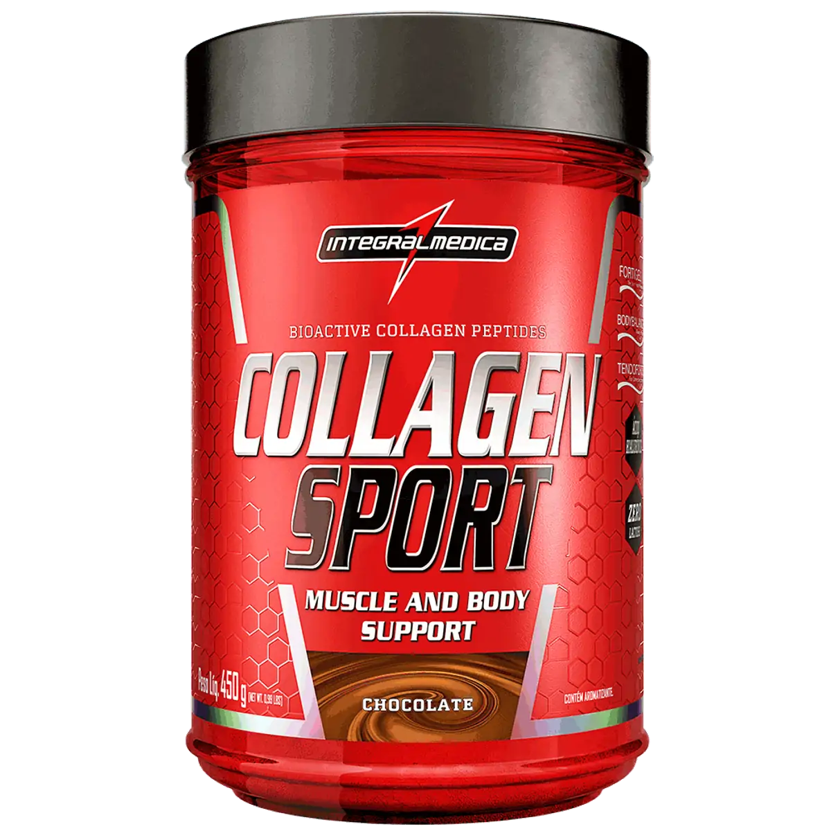 Collagen Sport Chocolate 450G Integralmédica
