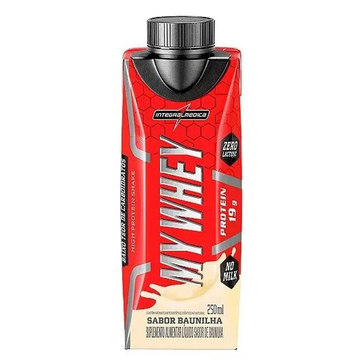 My Whey Hig Protein Shake sabor baunilha com 250ml - Integralmédica