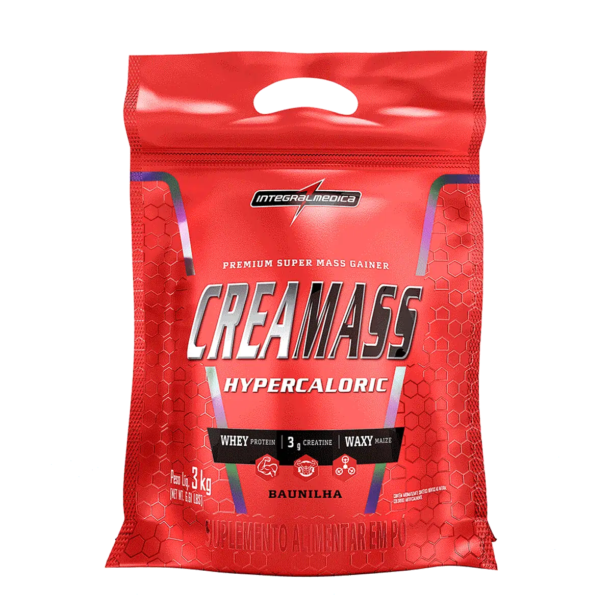 Integralmedica Hipercalórico Creamass Sabor Baunilha Pouch 3kg