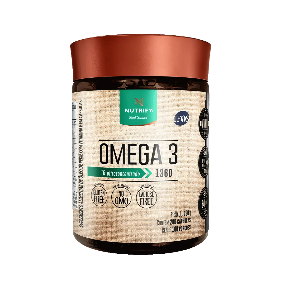 OMEGA 3 200 CAPS NUTRIFY