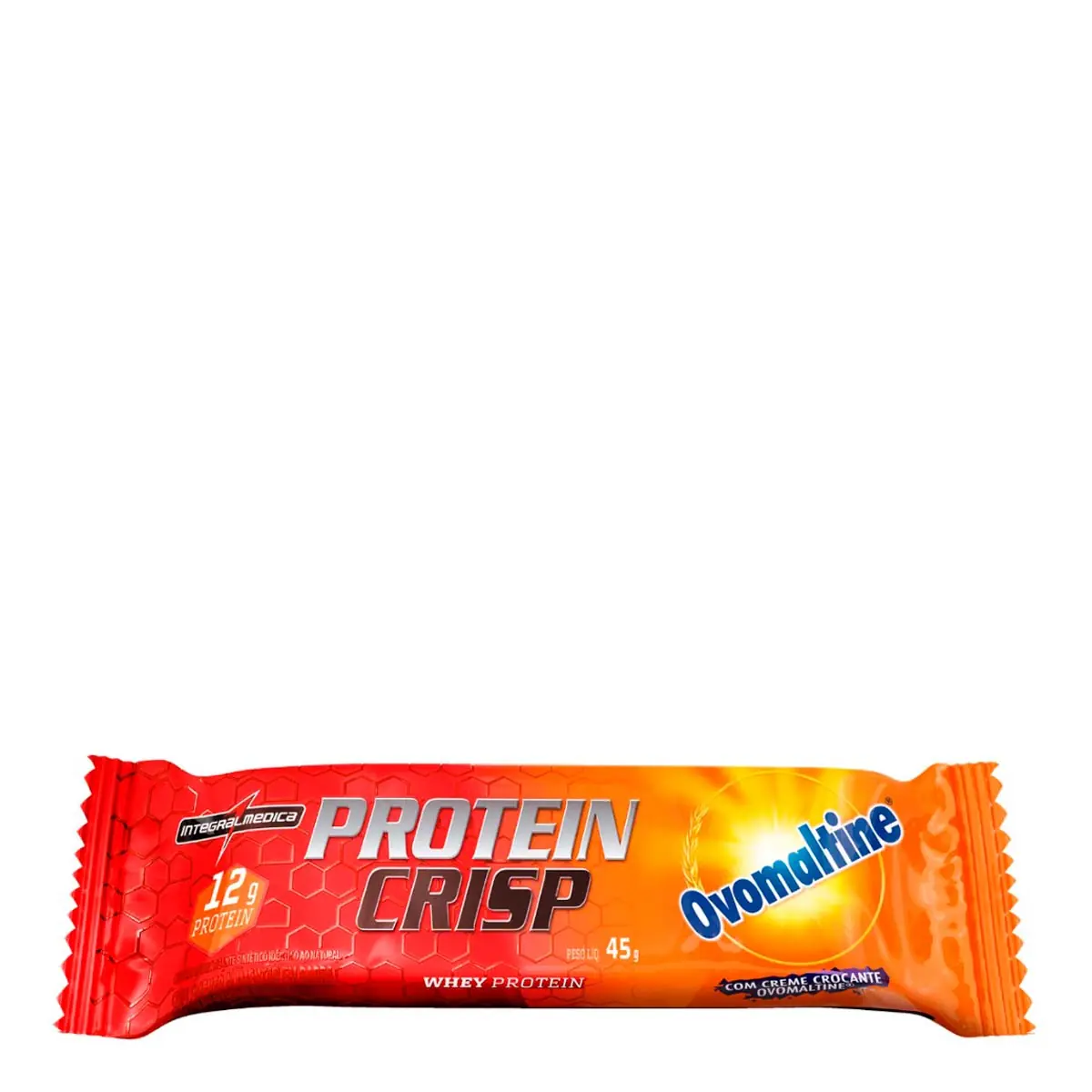 18063220 Barra De Proteina Crisp Integralmedica Ovomalti