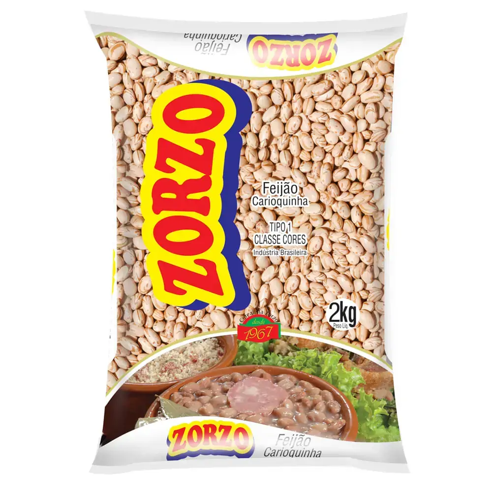 Feijao Zorzo 2 Kg Carioca Tp1