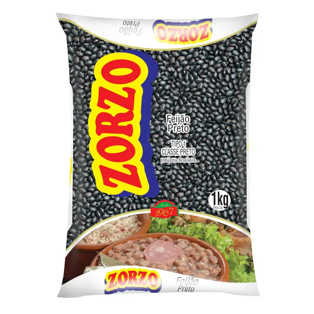 Feijao Pto Zorzo 1kg