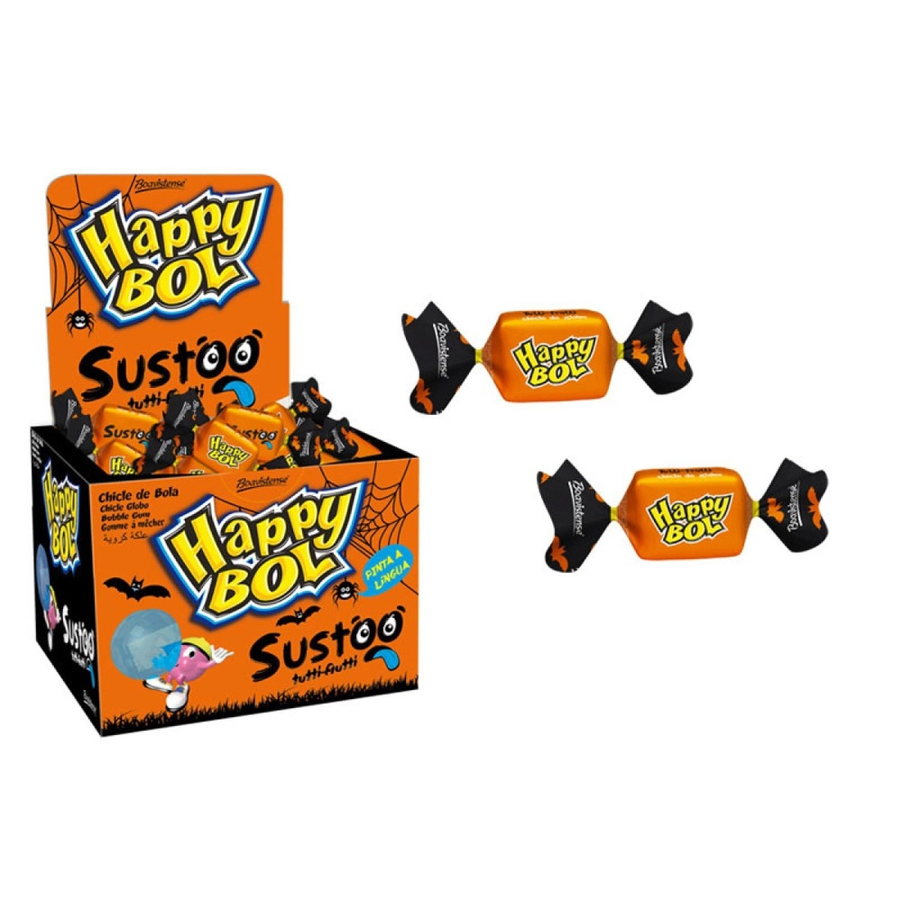 Chicle Happy Bol 140g Tutti Frutti