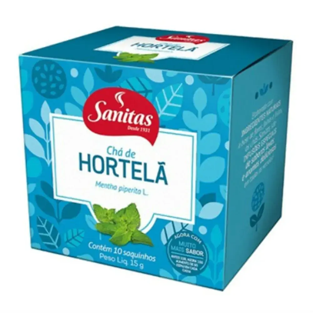 Chá De Hortelã Sanitas 15gr