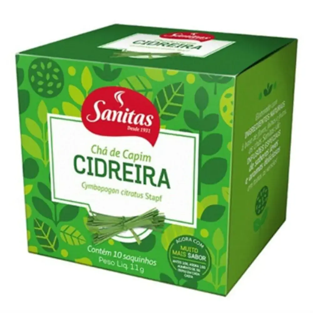 Chá De Capim Cidrera Sanitas