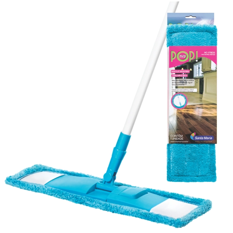 Mop Flat Santa Maria Microfibra