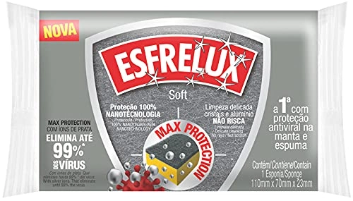 Esponja Sof Prata 60unidade