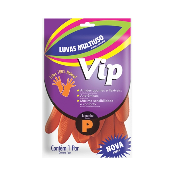 Luva Multiuso Santa Maria Vip Forrada P C/2