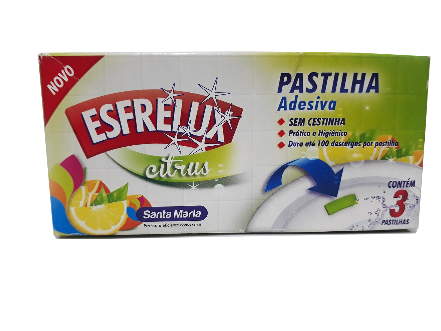 Pastilha Adesiva Esfrelux 9g Citrus