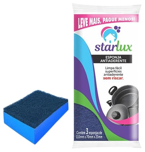 Esponja Starlux Antiad C/3