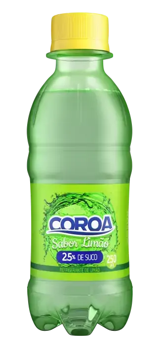 Refri Coroa 250ml Limao