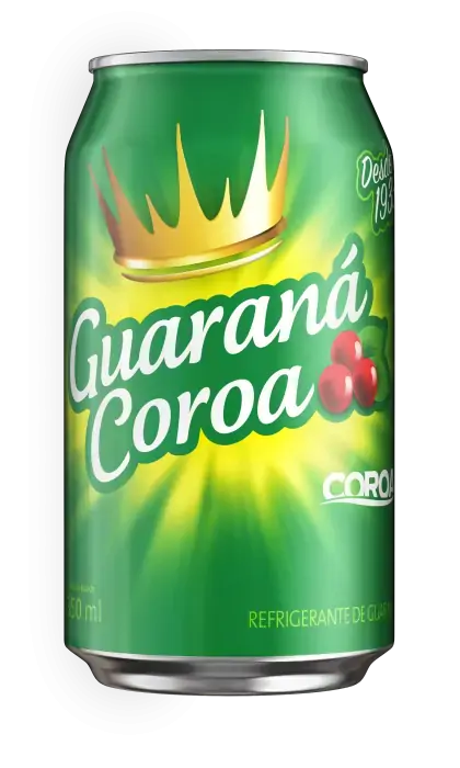 Refri Coroa 350ml Guarana Lata