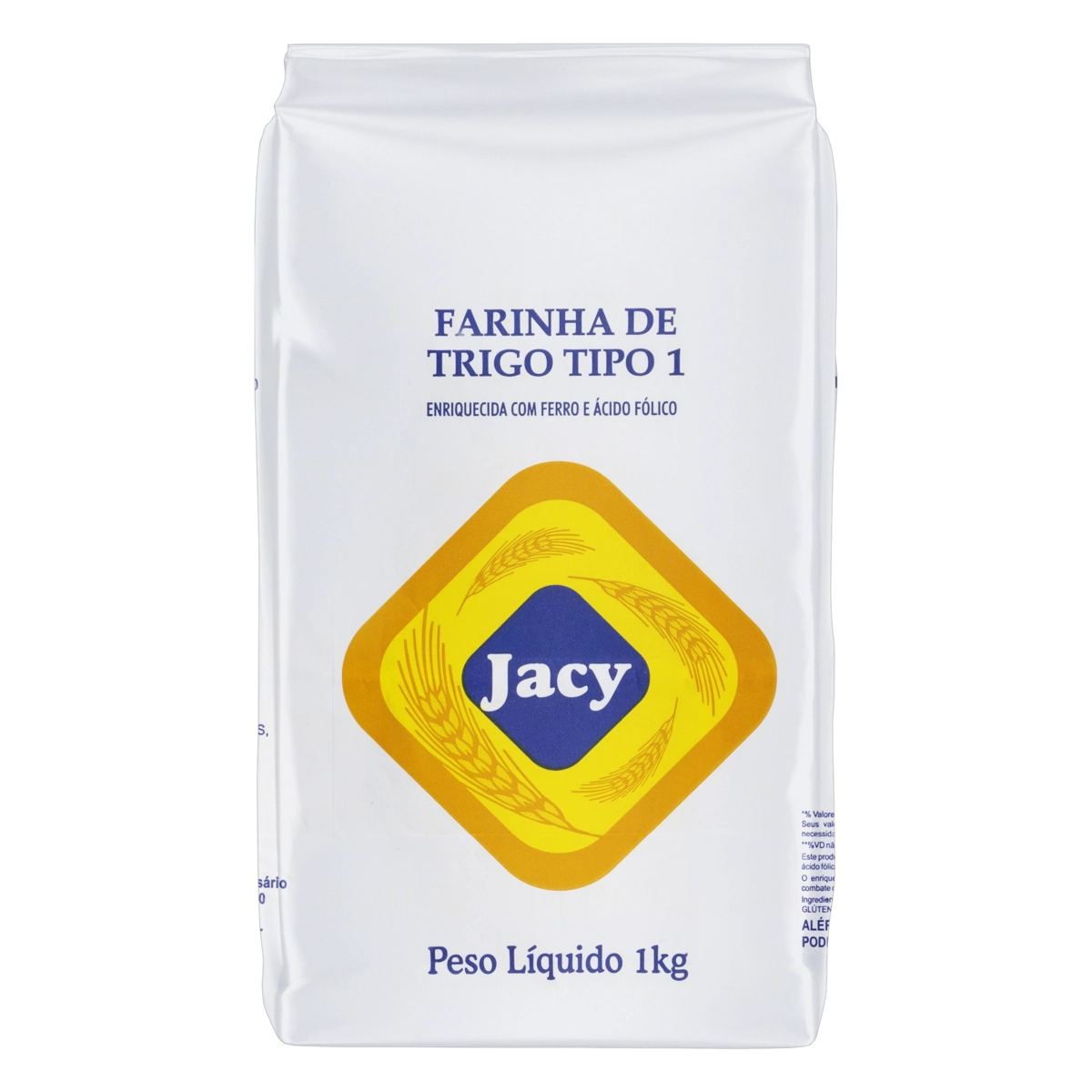 Farinha De Trigo Tipo 1 Jacy Pacote 1kg