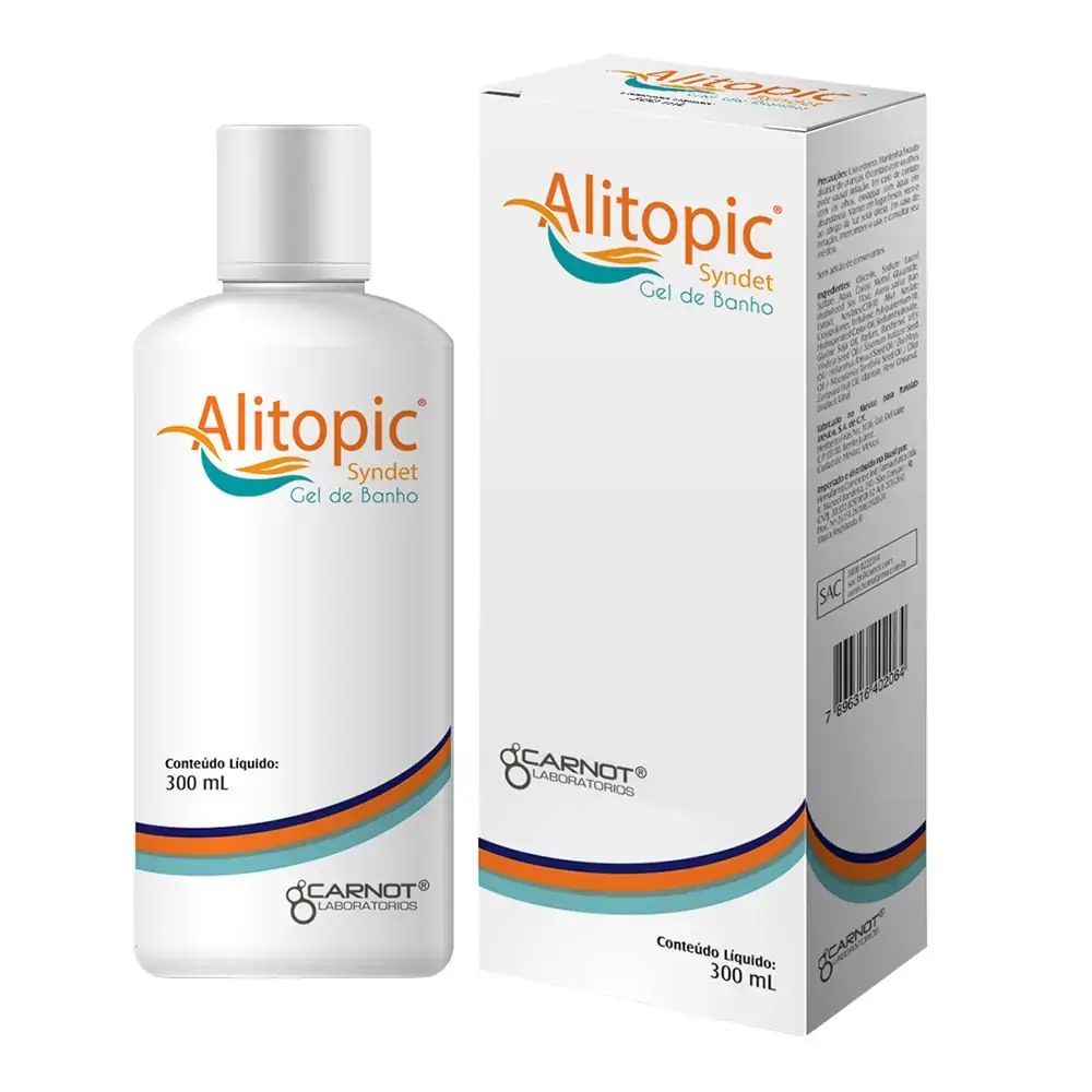 Gel de Banho Carnot Alitopic Syndet 300ml