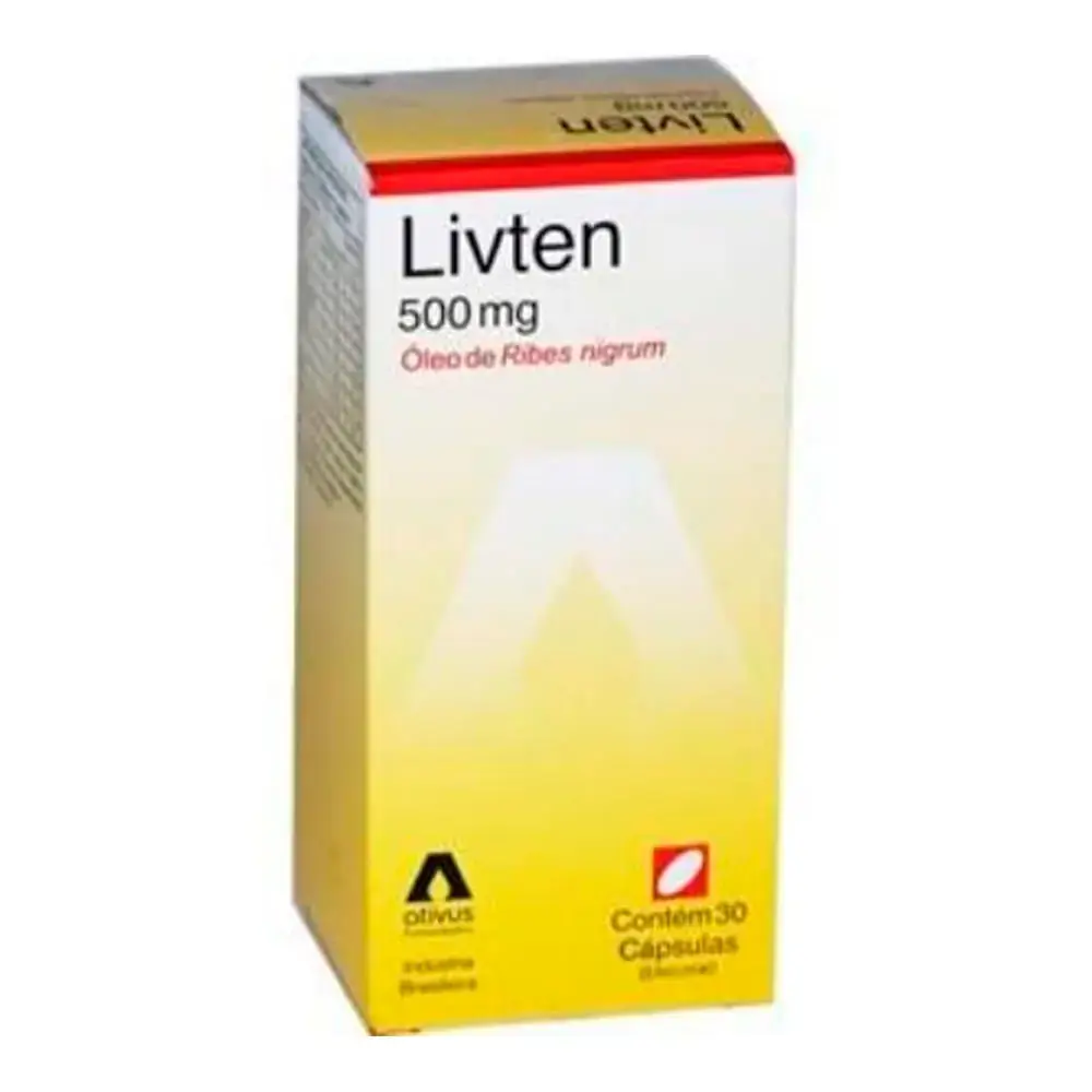 Livten 500 Mg 30 Cápsulas Ativus Similar