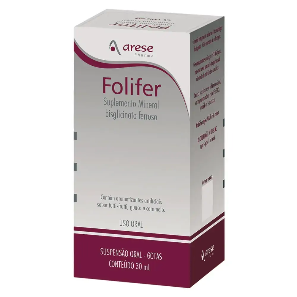 Folifer Ferro 250mg/ml Sol Fr Gts X