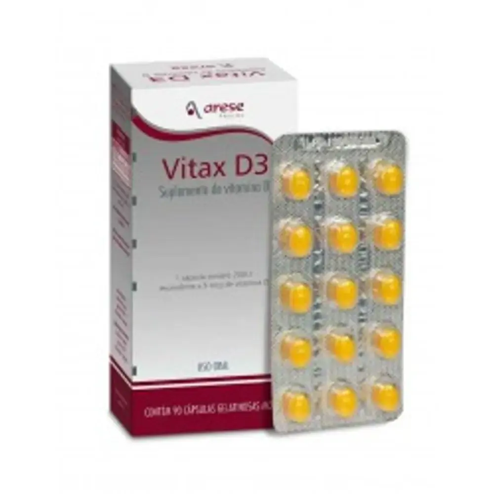 Vitax D3 200ui Caixa 90 Cap