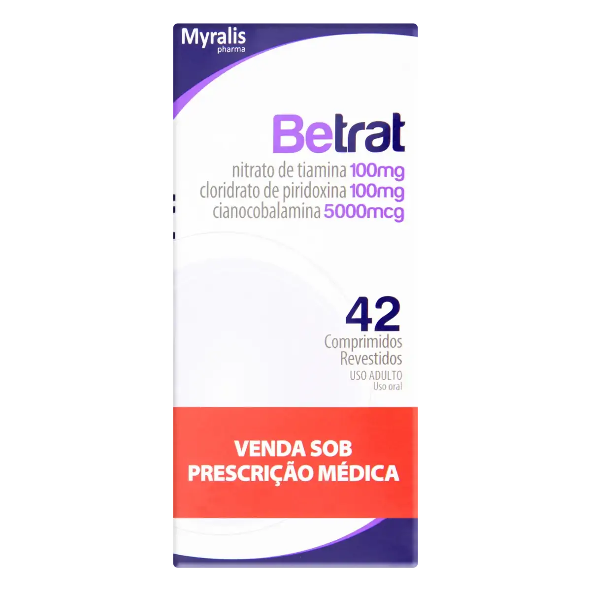 Betrat Ativus Farmacêutica Caixa 42 Comprimidos Revestidos