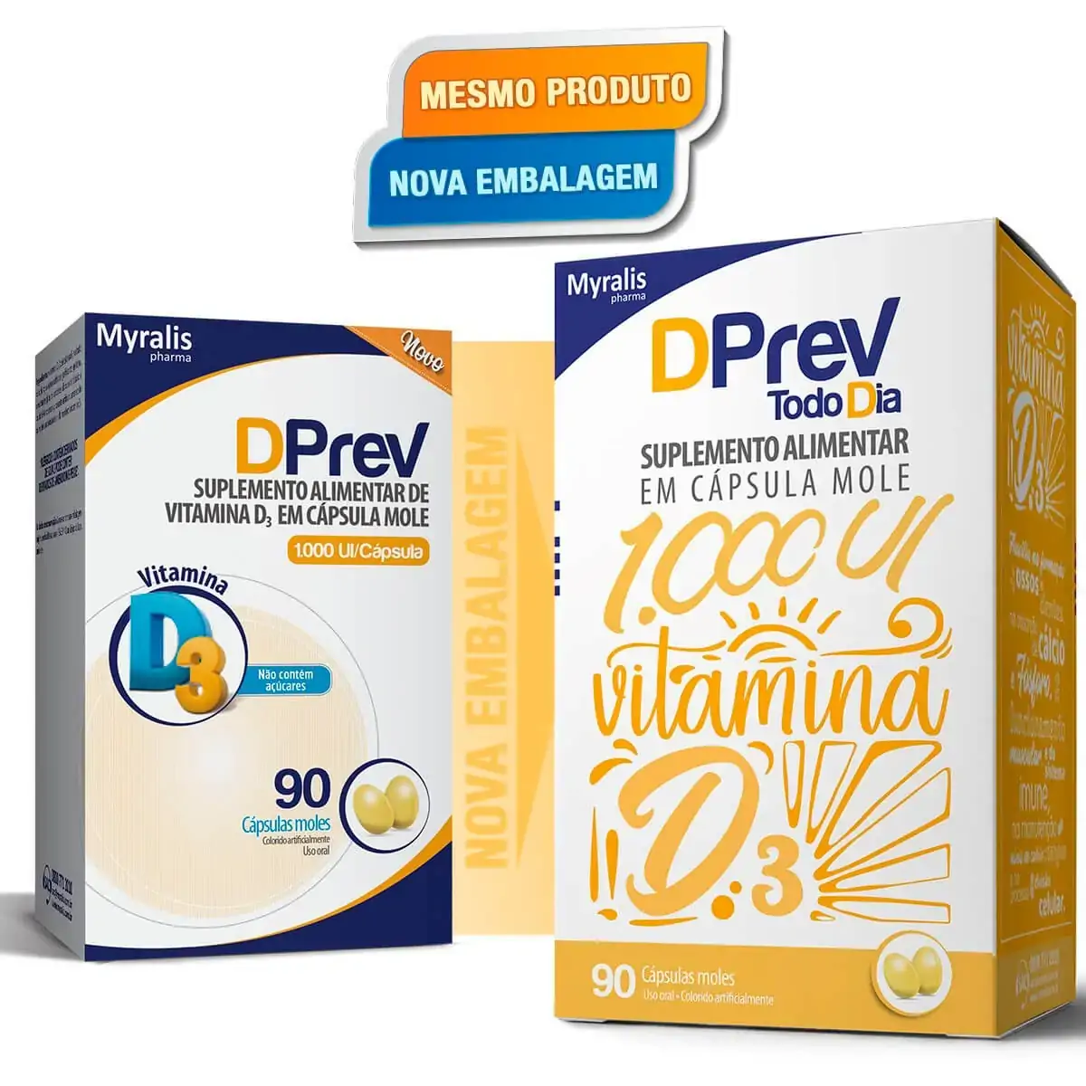 Dprev Todo Dia 1.000UI 90 Cápsulas