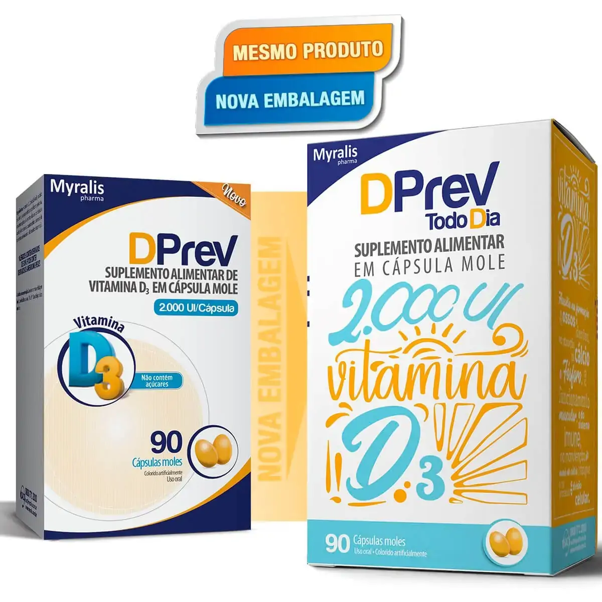 Dprev Todo Dia 2.000UI 90 Cápsulas