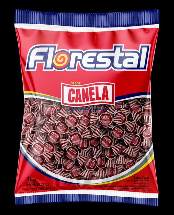 Bala Florestal Canela 1kg