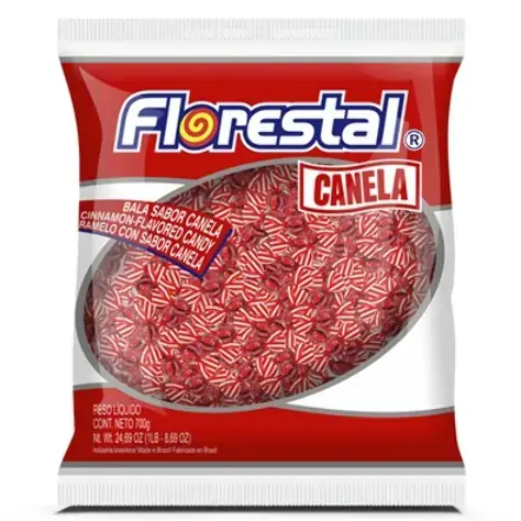 Bala Florestal Canela 500g