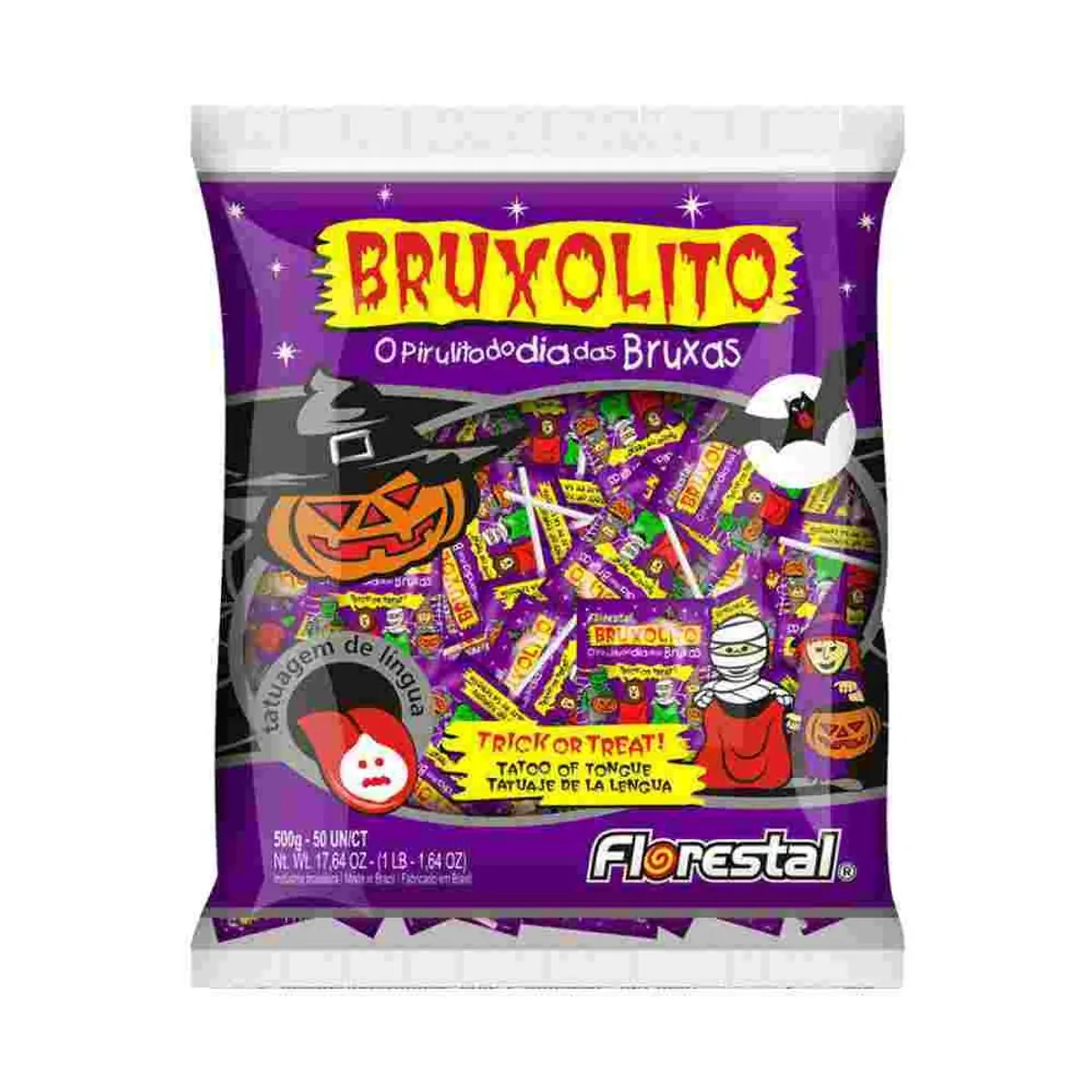 Pirulito Bruxolito Frutas