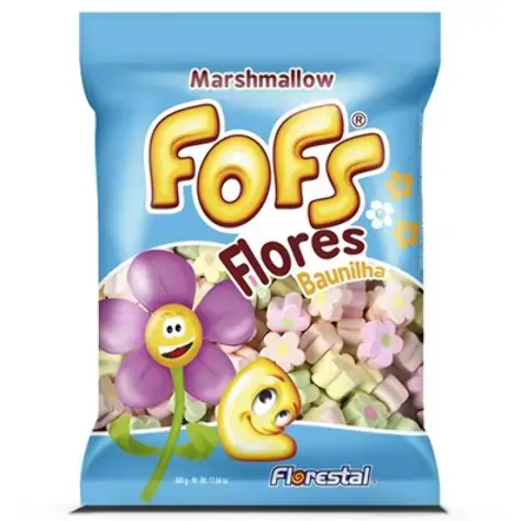 Marshmallow Fofs Flores Baunilha