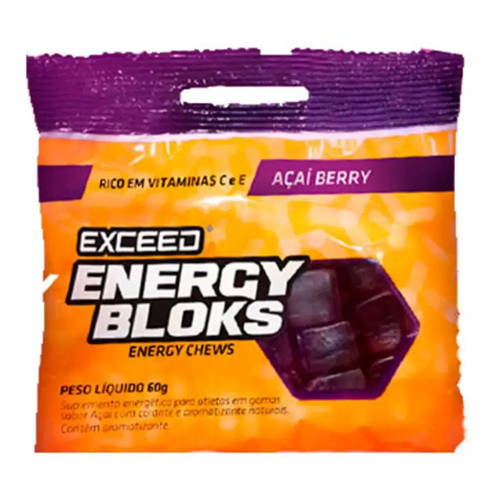 Energy Bloks Açai Berry 60g Exceed