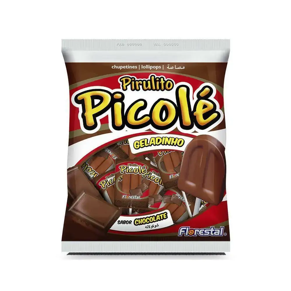 Pirulito Florestal Picole Chocolate C/50 550g