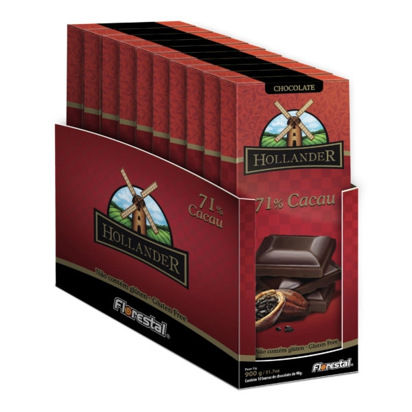 Chocolate Hollander 71 Cacau 90g
