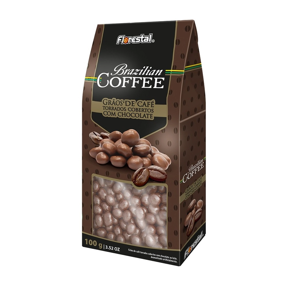 Choc.com Graos De Cafe 100g Brazilian Cooffee