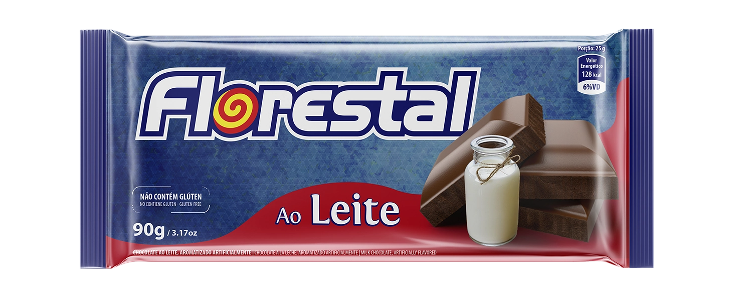 Barra Choc.florestal Ao Leite 90g