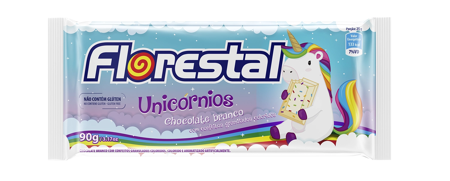 Choco.florestal Unicornios 90g