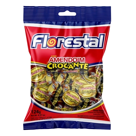 Bala Florestal Amendoim Crocant Pct 124g