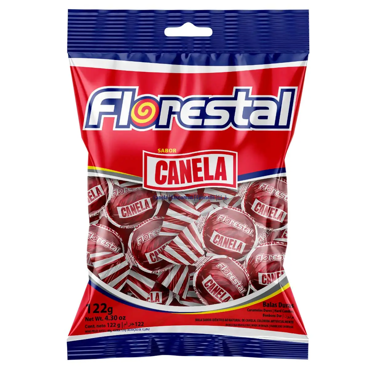 Bala Florestal Canela Pct 122g