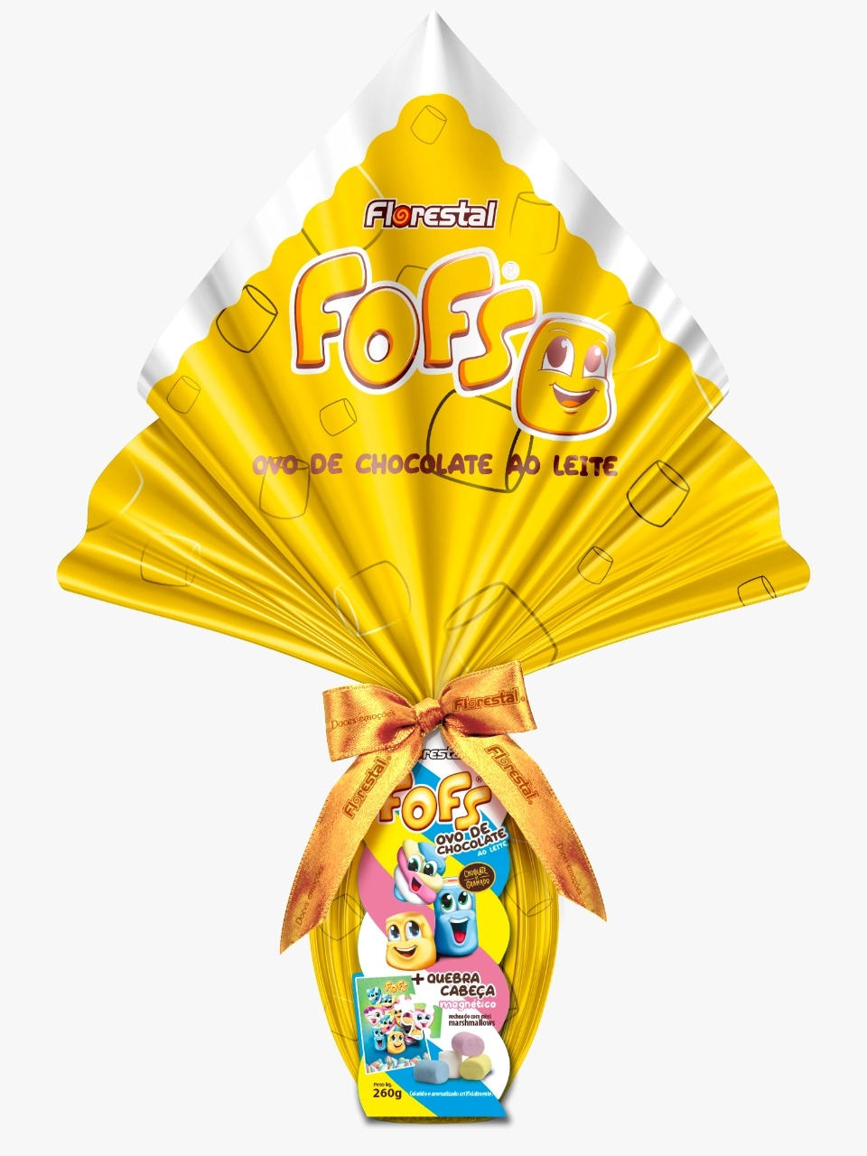 Ovo Pascoa Florestal 260g Fofs