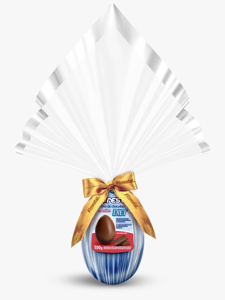 Ovo Pascoa Florestal Diet 100g Ao Leite
