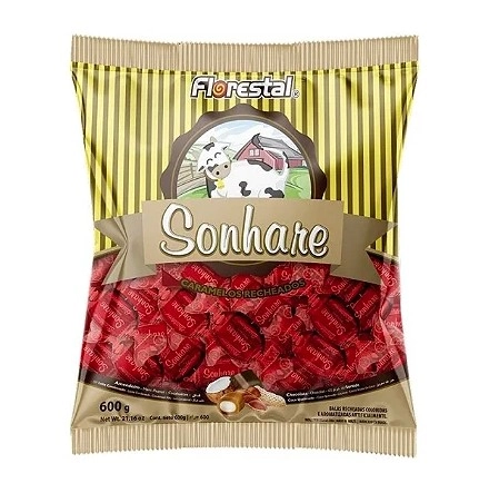 Bala Sonhare Amendoim 500g Florestal