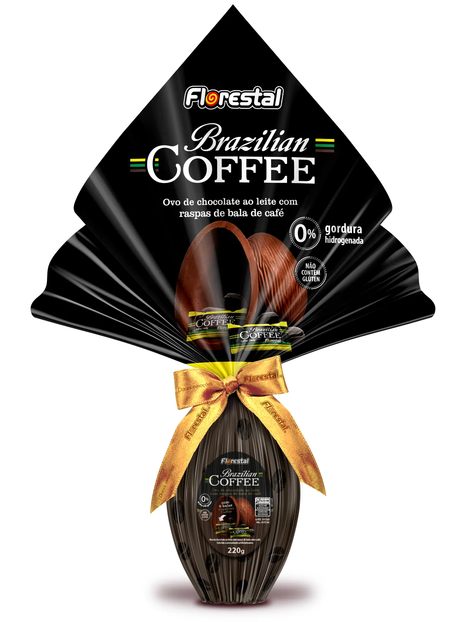 Ovo De Pascoa Florestal Brazilian Coffee 220g